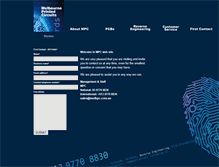 Tablet Screenshot of melbpc.com.au